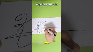 signature exercise karter [upl. by Josi]