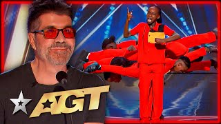 Dance Group from African Receive a STANDING OVATION on Americas Got Talent 2024 [upl. by Abagael]