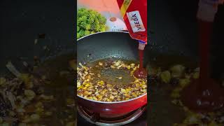 Chilli Oil Spaghetti Recipe🥳 Its VERY Spicy🥵 shorts [upl. by Aisetal]