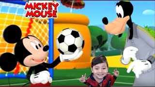 Juego para niños  Futbol con Mickey Mouse Disney Sports Soccer  Juegos Infantiles para niños [upl. by Esilahc251]