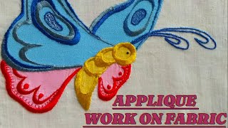 How to embroider APPLIQUE on a sewing machine [upl. by Pippa]