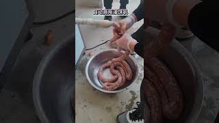 自动灌肠机 ，做火腿的机器 ham maker machine kitchen foodfactory meat [upl. by Mariandi]