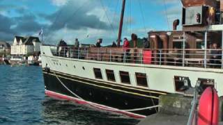 PS Waverley leaving Obanmpg [upl. by Aidualc840]