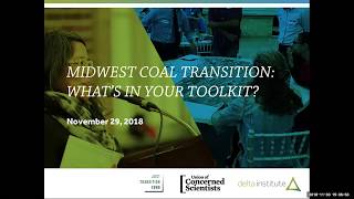 Midwest Coal Transition What’s in Your Toolkit [upl. by Arzed]