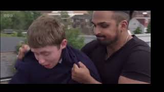 Eastenders Ravi Gulati Hangs Barney Mitchell Over the Bridge 21st October 2024 [upl. by Ttesil]