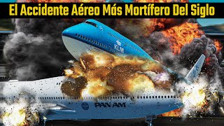 Mueren 583 personas en el accidente del aeropuerto de Tenerife  Video in Spanish [upl. by Blaseio]