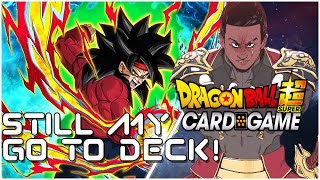 Updated Prismatic SS4 Bardock Deck Profile  Dragon Ball Super Card Game Masters [upl. by Launcelot336]