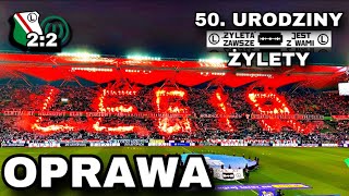 OPRAWA LEGIA  50 Urodziny ŻYLETY Legia 22 Warta 25112023 Legia TV [upl. by Mcwherter]