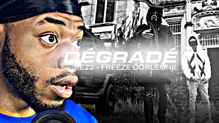 ASHE 22 feat Freeze Corleone 667  DÉGRADÉ  RÉACTION LELLUNATIK 🌙 [upl. by Keene]