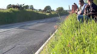 IOM TT 2023 approach to Hillberry 180mph [upl. by Laenahtan]