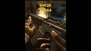 MW2 Remastered M16A4 Vs MWIII 2023 M16 shorts [upl. by Doti]