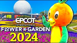 ORANGE BIRD IS BACK At Epcot International Flower amp Garden Festival 2024 [upl. by Summons]