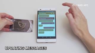 Tuto EviCard NFC 📬🔐How to use peertopeer encrypted messaging 👉server open source [upl. by Straub]