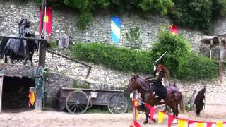 quotLa légende des chevaliersquot à provins [upl. by Ahseinek]