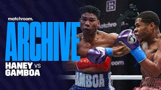 Devin Haney Vs Yuriorkis Gamboa Full Fight [upl. by Cristionna282]