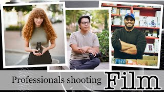 Professional Photographers shooting FILM [upl. by Ahsele442]