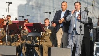 Orkiestra Wojskowa w Elblągu  koncert inauguracyjny Muzycznego Lata 2016 na Ursynowie [upl. by Isus]