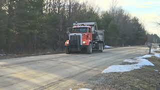 Kalkaska County Road Commission floating my RD on 2824 [upl. by Kerr]