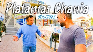 Platanias Crete All the information you need Chania Crete Kreta 2022 [upl. by Adilem]