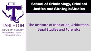 Tarleton State University Mediation Certification [upl. by Rocco]