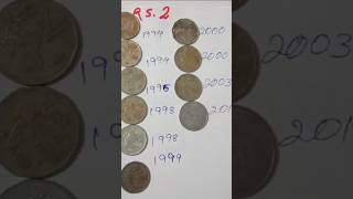 2Rupiya coin sell indian rare 3Lakh par coin collection shortsviral viralreels [upl. by Emlin]