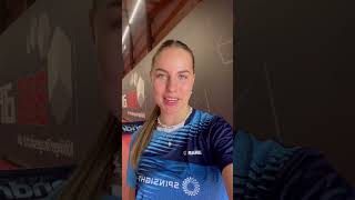 Annett Kaufmann live sehen TTFinals 2024 in Erfurt🔥🏓  tischtennis shorts [upl. by Ddal]