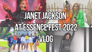 I WENT TO SEE JANET JACKSON AT ESSENCE FEST 2022 IN NEW ORLEANS VLOG I HEAVENLYERRA [upl. by Assilana]