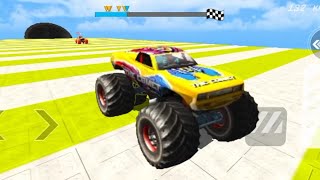 Monster Truck Mega Ramp Extreme Racing  Impossible GT Car Stunts Driving  game Android Game25 [upl. by Nered]