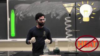 Chemiluminescence A totally awesome glowing chemistry demo [upl. by Enirbas]