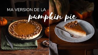 Tarte citrouille vanille pumpkin pie revisitée  LHerboriste [upl. by Keisling]