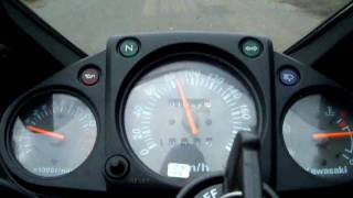 Kawasaki Ninja 250R  0100 kmh Speed [upl. by Ethelda799]