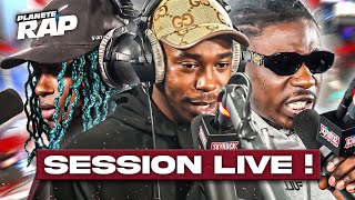 SESSION FREESTYLE avec Fresh La Douille Gambino La MG Negrito Graya Thabiti amp JRK  PlanèteRap [upl. by Venezia]