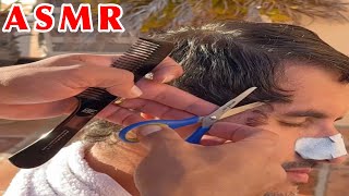 Hair Cutting ASMR  ASMR No Talking Haircut Cut Hair Asmr [upl. by Wolfie]