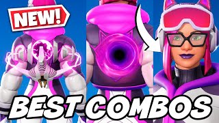 BEST COMBOS FOR NEW TRAILBLAZER LYNX SKIN LEVEL UP QUEST PACK  Fortnite [upl. by Wailoo]