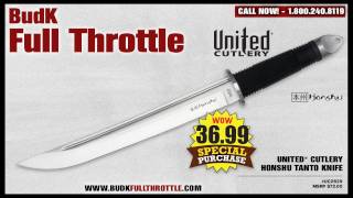 United Cutlery Honshu Tanto Knife [upl. by Chesnut]