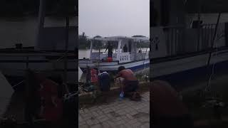 CATAMARAN BERTENGGER ANGLER DI MUARAGEMBONG BEKASI [upl. by Aehcim555]