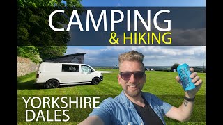 Camping amp HIKING 18 MILES  Yorkshire Dales  Campsite Tour [upl. by Frohman]