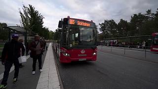 Sweden Stockholm ride with bus No 865 from Haninge Centrum to Huddinge sjukhus [upl. by Enneiviv]