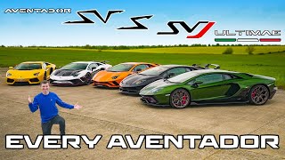 Lamborghini Aventador generations 060mph and 14 mile tested [upl. by Noside]