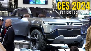 Vehicle Technology at the CES 2024 [upl. by Elisabeth]