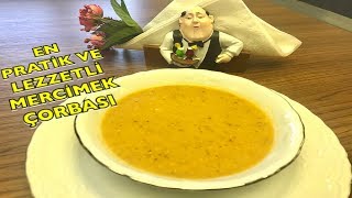 Mercimek Çorbası Nasıl Yapılır MERCİMEK ÇORBASI TARİFİ Lokanta Usulü [upl. by Naujit]