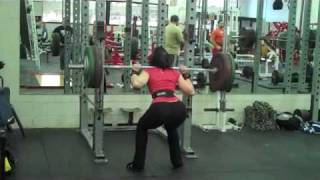 Jalaine Ulsh squat 100kgs [upl. by Lossa]