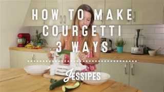 How to make courgetti  3 ways [upl. by Hayifas]