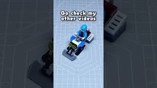 How to Make Mini Snowmobile Unofficial LEGO City Motor Sled MOC Tutorial SEMBO Block 樂高 レゴ 레고 ЛЕГО [upl. by Dream714]