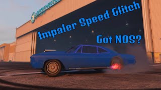 GTA 5 Declasse Impaler Speed Glitch [upl. by Adnohsal]