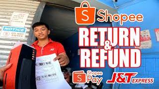 PAANO MAG RETURN AND REFUND SA SHOPEE TRU JampT EXPRESS  HOW TO RETURN AND REFUND IN SHOPEE [upl. by Oran71]