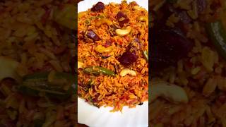 Beetroot Pulao In An Instant Pot beetrootpulao chukandarpulao pulao lunchrecipe [upl. by Nostrebor]