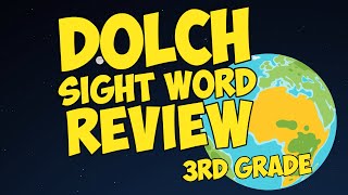 Dolch Sight Word Review  Third Grade  Jack Hartmann [upl. by Gadmon]