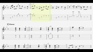 Sultans Of Swing Backing Track With Tab [upl. by Eugatnom]