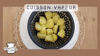 CUISSON VAPEUR MONSIEUR CUISINE  POMME DE TERRE 🥔🥔🥔 [upl. by Hachmin]